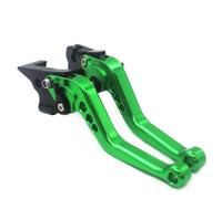 ZBLNKZNGKA Leva Frizione Moto per V7 per Stone per Special per Custom per V7 per Milano per Carbon per Rough per V9 Leve Freno Frizione Corte Moto Leva Freno(Green)