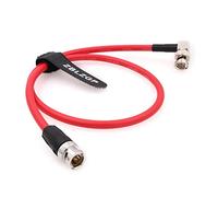 ZBLZGP 12G-SDI LV-61S BNC maschio ad angolo retto BNC maschio 75 ohm Cavo schermato coassiale per videocamera 4K