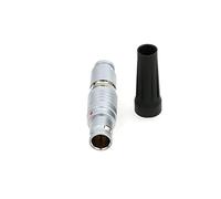 ZBLZGP 1B FGG Egg Push Pull Connettore a Saldatura A Chiusura Rapida Multipolare Circolare Metallo Maschio Dritto 10 Pin Spina per Atomos Shogun Inferno Monitor Record