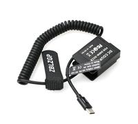 ZBLZGP Accoppiatore CC DMW-BLC12 tipo C DMW-DCC8 per fotocamera Panasonic Lumix DMC-GH2 DMC GH2H FZ200 G6 G5 G80 G85 G5K GH2K GH2S