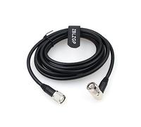 ZBLZGP Cavo coassiale RF RG58 TNC maschio a TNC maschio connettore ad angolo retto connettore ponticello a bassa perdita cavo di prolunga per antenna WiFi radio scanner (50 m)