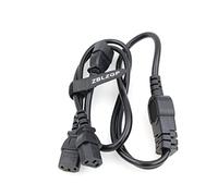 ZBLZGP Cavo di alimentazione IEC 320 C14 maschio a 2XC13 femmina, C14 a 2 x C13 UPS/PDU Y Type Splitter cavo di alimentazione, 250V/10A (C14-2xC13 1M)