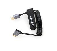 ZBLZGP Cavo HDMI 2.1 HDMI 8K, cavo HDMI per Xbox Serries X, PS5, PS4, PS4, Chromebook, laptop, 60 Hz, cavo splitter HDMI (mini HDMI, curva a destra, a spirale)