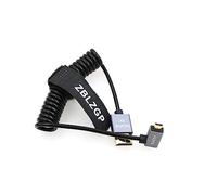 ZBLZGP Cavo HDMI 2.1 HDMI 8K, cavo HDMI per Xbox Serries X, PS5, PS4, PS4, Chromebook, laptop, 60 Hz, cavo splitter HDMI (micro HDMI, curva a destra, a spirale)