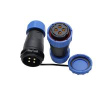 ZBLZGP Connettore dock TY28 resistente, grado di protezione IP68, 4 pin, ideale per illuminazione esterna, sistemi di energia solare e armadi di controllo industriali