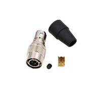 ZBLZGP Hirose HR10A 4 6 8 12 pin maschio/femmina connettore circolare push-pull per dispositivi audio Zoom F8 F4 Sony Industrial Camera Connettore di alimentazione (spina maschio, 4 pin)