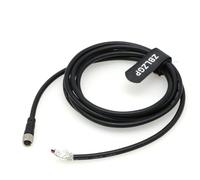 ZBLZGP M8 4 Pin Terminale di Alimentazione Filo di Collegamento M8 Connettore Impermeabile Rapido Pianta Luce Striscia Montaggio Maschio Femmina Aviazione Spina 5M/16.4FT