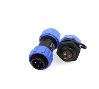 ZBLZGP Originale Weipu SP17 Connettore 3 Pin Femmina Maschio Maschio Maschio Montaggio Frontale Presa Tappo antipolvere SP1710 SP1712 Alta Tensione Elettrico Pesante Spina Rotonda
