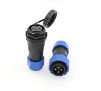 ZBLZGP SD20 Spina Impermeabile IP68 LED Cavo di Alimentazione Zoccolo Filo Montaggio a Pannello Elettrico Connettore a Saldare (Diretta, 4 Pin)