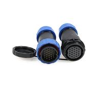 ZBLZGP SD28 24 pin in linea cavo maschio femmina spina femmina impermeabile IP68 aviazione 28MM spina rotonda elettrica Automotive plastica connettore di alimentazione