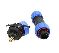 ZBLZGP SP13 9 pin connettore femmina gruppo Weipu plastica impermeabile IP68 connettore circolare per audio Visual System Test e misuratori