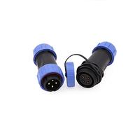 ZBLZGP SP21 4 Pin Aviation Cable Connector Impermeabile Montaggio a Pannello Elettrico Maschio Femmina Presa di Alimentazione Cavo in linea 30A Heavy Industrial Solder Connector