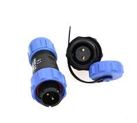 ZBLZGP Weipu SP13 - Connettore rotondo a 2 poli per cavo aeronautico, impermeabile, IP68, alloggiamento per dispositivi industriali, segnale di alimentazione