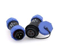 ZBLZGP WEIPU SP21 3 Pin SP2110/P+SP2111/S, connettore in plastica industriale IP68, connettore impermeabile, cavo in linea