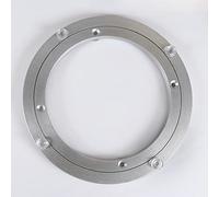 ZBORAVPIX Base con Cuscinetto Girevole, Cuscinetto for Giradischi in Lega di Alluminio Argentato, Diverse Dimensioni(250 Mm)