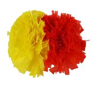 ZBORAVPIX Cheerleader Mano Fiore Palla, Confezione da 2 Pezzi di Accessori for Feste di Ballo da 36 cm for Cheerleading(Color14)