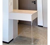ZBORAVPIX Gambe per tavolo in acrilico trasparente, Acrylic Furniture Legs Replacement DIY Clear 70 Cm Height 4-8 Cm Diameter(70cm(Diameter 4cm))