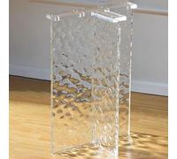ZBORAVPIX Gambe per tavolo in acrilico trasparente, Acrylic Table Legs 2cm Thickness T Shape Clear Multiple Sizes(40x70cm (15 3/4x27 1/2"))