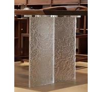 ZBORAVPIX Gambe per tavolo in acrilico trasparente, Acrylic Table Legs Transparent Furniture Replacement Multiple Sizes(50x70cm (19 3/4x27 1/2"))