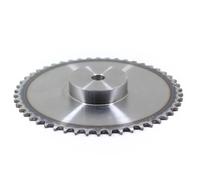 ZBORAVPIX Ruote a Catena a rulli, Pignone for Catena a rulli 05B, Passo 8 mm, n. 45, ingranaggio Industriale in Acciaio, Confezione da 11 Pezzi, Diverse Misure(29 Teeth(Bore 8mm)