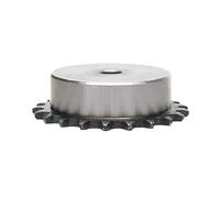 ZBORAVPIX Ruote a Catena a rulli, Pignone for Trasmissione a Catena 05B 10-25 Denti 45 Passo in Acciaio 8 mm Ruota dentata Industriale 1 Confezione(20 Teeth)