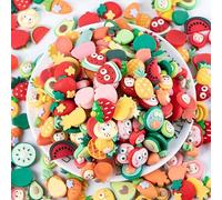 zbstream Charm a forma di cartone animato 3D con retro piatto, in resina, decorazione per unghie, 15*20cm, Resina, Nessuna pietra preziosa