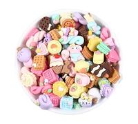 zbstream Charm a forma di cartone animato 3D con retro piatto, in resina, decorazione per unghie, 15*20cm, Resina, Nessuna pietra preziosa