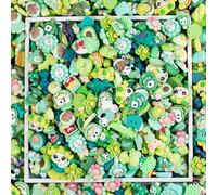 zbstream Charm a forma di cartone animato 3D con retro piatto, in resina, decorazione per unghie, 15*20cm, Resina, Nessuna pietra preziosa
