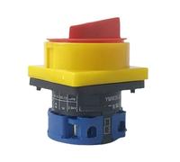 ZBWZXBDJ Interruttore on/off, selettore a 2 Posizioni, commutatore 20A, 1 Polo, Blocco Lucchetto, interruttori rotanti a camma Principale YMW26-20/1GS
