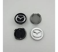 ZBYFCLK 4 Confezione da Coprimozzi per Mazda 6 Facelift/Stufenheck Typ GJ/GL ab Bj.2013,Coprimozzi Ruota,Protezione Solare,Coprimozzi Impermeabili Antipolvere,Parti di Automobili