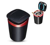 ZBYFCLK Posacenere per Auto per Ford Puma ab Bj.2019,posacenere Portatile,Facile da Pulire, Rimovibile,portabicchieri per casa,Ufficio,Re-d