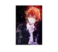 ZBYYFC Pittura di opere d'arte su tela 60 * 80cm Senza Cornice Assassination Classroom Akabane Karma Anime 2 Poster Living Room Bedroom Painting Artwork