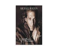 ZBYYFC Poster da parete su tela 30 * 50cm Senza Cornice Michael Bolton Poster Canvas Wall Art Room Pictures for Bedroom Gifts Decor