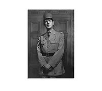 ZBYYFC Poster E Stampe 40 * 60cm Senza Cornice Charles De Gaulle Picture Print Modern Family Bedroom Decor Posters