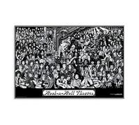 ZBYYFC Poster su tela 30 * 50cm Senza Cornice Rock & Roll Teatro Sport Decorativo Tela Wall Art Soggiorno Poster Camera da letto