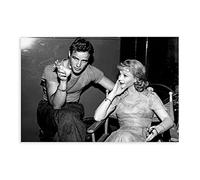 ZBYYFC Quadro Su Tela 60 * 90cm Senza Cornice Attore Marlon Brando 21 Tela Poster Camera da letto Decoro Sport Paesaggio Ufficio Camera Decor Regalo Unframe