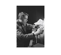 ZBYYFC Tela Quadro 40 * 60cm Senza Cornice Jacques BREL Workome Poster Canvas Wall Art Room Immagini per camera da letto