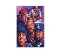 ZBYYFC Tela Quadro 60 * 80cm Senza Cornice sul motivo Ice Cube Snoop Dogg 50 centesimi Poster Canvas Wall Art Pictures for Bedroom Wall Art Gifts Decor