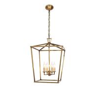 ZBZFGE Arco Persiano Lampada Metallo Cella Sillabo Antico, Color Argento per Ambiente Rurale O Industriale (Color: Nero)