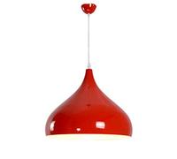 ZBZFGE Chandelier Metal Lampshade Bedroom Decor Light Nordic Style Bedside Adjustable Ceiling Hanging Lamp for Living Room, Kitchen Island, Hotel (Color : Orange, Size