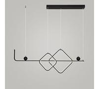 ZBZFGE Chiaroscuro LED Luce, Arco Iris di Ferro Creabile Aria Creativa per La Decorazione del Salotto e della Camera da Letto, 90x30cm (Colore Oro)