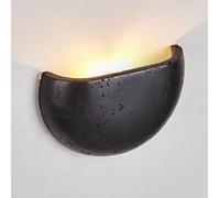 ZBZFGE di travertino Nero, Luce Giapponese a Mezza Luna g9 Illuminazione Parete Calda Scale per camere da Letto Foyer capezzale Balcone