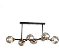 ZBZFGE d'oro Sputnik lampadario Vecchio Stile luci del soffitto di metà secolo Pranzo per Camera da Letto Nere 99x15 cm Made in Cina