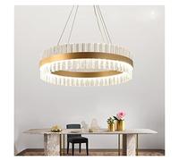 ZBZFGE Funicitore S, Moderni ladri Bronzo Dorato - ad Anello Artistico Designer Camera da Letto Soggiorno Lampada in, Moderno lampadario a LED