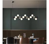 ZBZFGE - Lampada a bolle in pelle di cemento, candeliere a sospensione per soggiorno cena, scala, bar da tè - Decorare il livello del materasso pendente per sala da pranzo