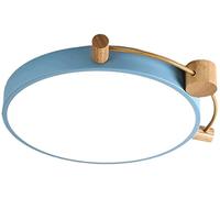 ZBZFGE Lampada a parete in legno 1 Lampada a soffitto a LED a filo monte ultra-sottile soffitto leggero camera da letto illuminazione da soffitto diurna bianca 6000K soffitto appeso compatibile con la