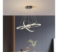 ZBZFGE Lampada a Sospensione Atmosferica Soggiorno Sala da pranzo Lampadario Stella Dimmerabile Lusso Personalità Camera Da Letto Soffitto,