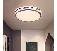 ZBZFGE Lampada da soffitto artistica rotonda camera da letto soggiorno lampada geometria doppia faccia in ferro cavo lampada per la casa abbellisce la tua vita