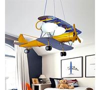 ZBZFGE Lampadari Bambini a Sospensione Bambini a ledier per Bambini Lighting Room Lighting Protezione per Gli Occhi e dispositivi di Decorazione della Protezione Ambientale, Luce sospesa (Un Giallo a