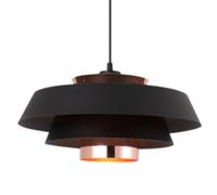 ZBZFGE Lampadari Metallo in Stile Semplice, Personaggio personalità Creativa, Lampada Sospensione Singola Base E27, a Filo succhiare la Luce, Decorazione del Ristorante di Ingresso l Presente